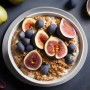 A Sweet Start: Oat Bowl with Dried Figs