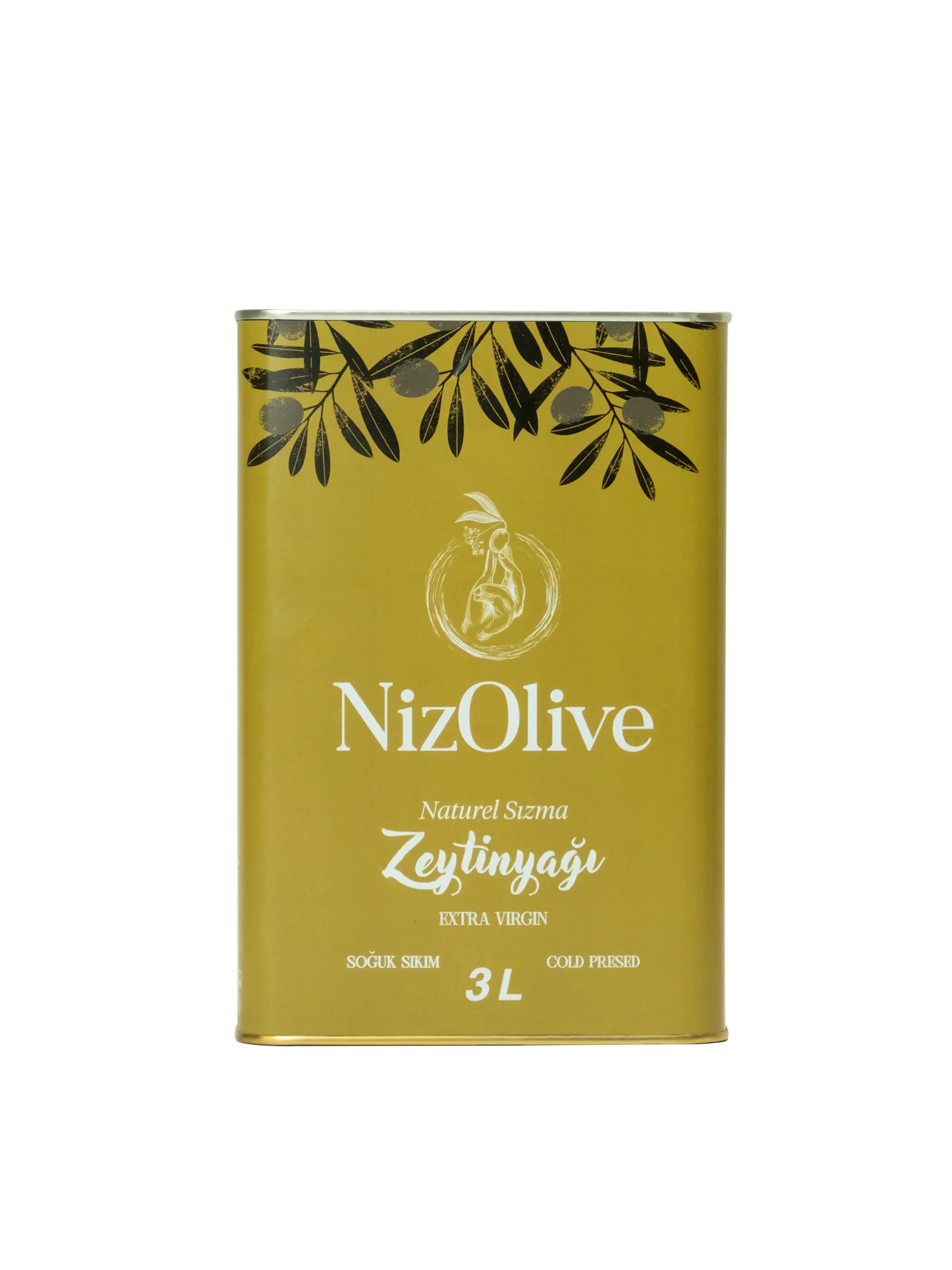 Memecik Soğuk Sıkım Naturel Sızma Zeytinyağı 3000 Ml