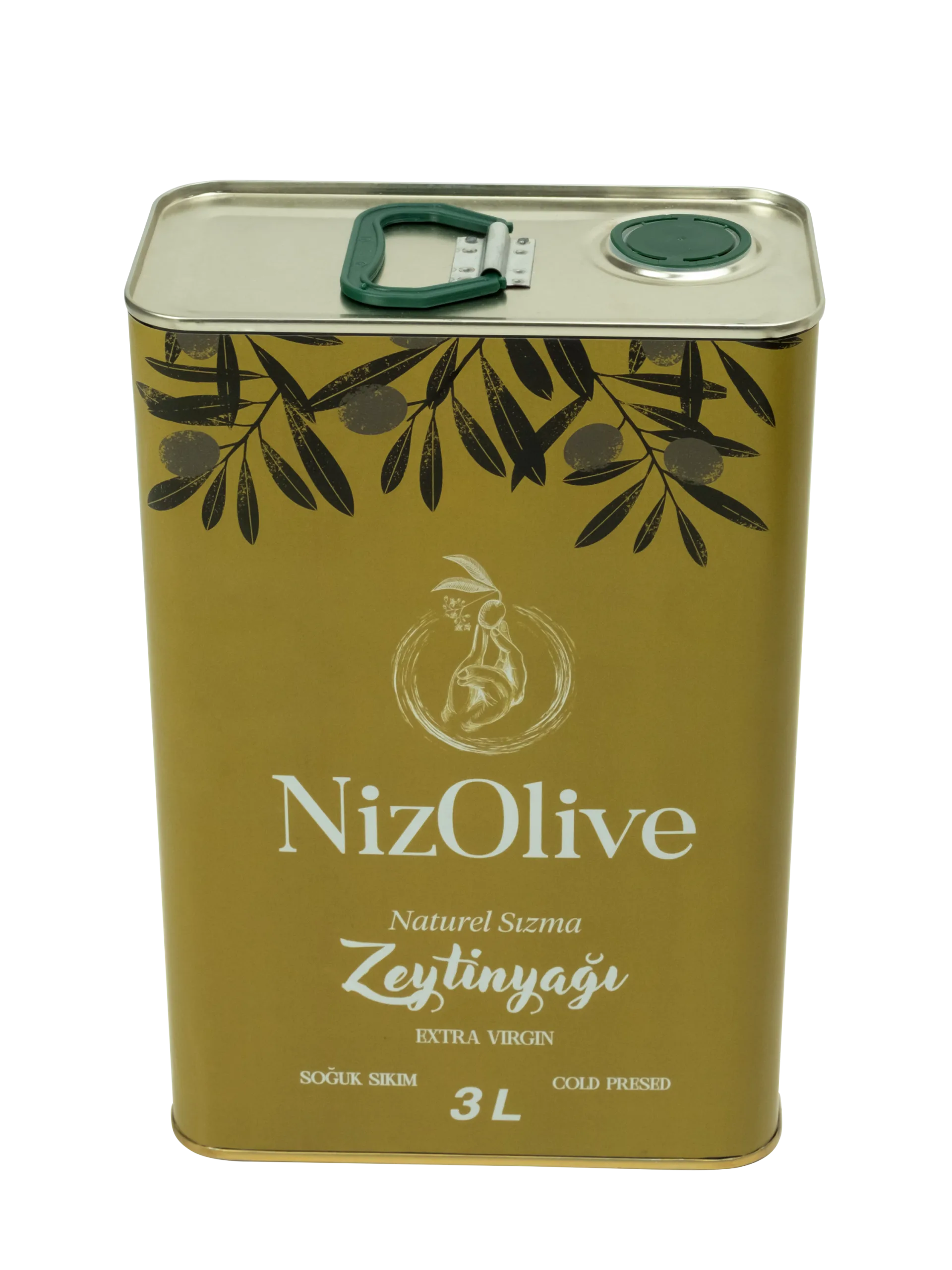 Memecik Soğuk Sıkım Naturel Sızma Zeytinyağı 3000 Ml - Görsel 2