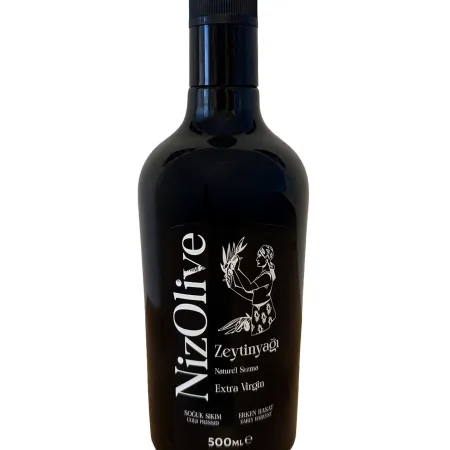 Memecik Early Harvest Cold Pressed Olive Oil 500 ML Black Bottle