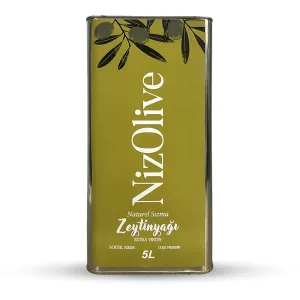 Memecik Soğuk Sıkım Naturel Sızma Zeytinyağı 5000 Ml