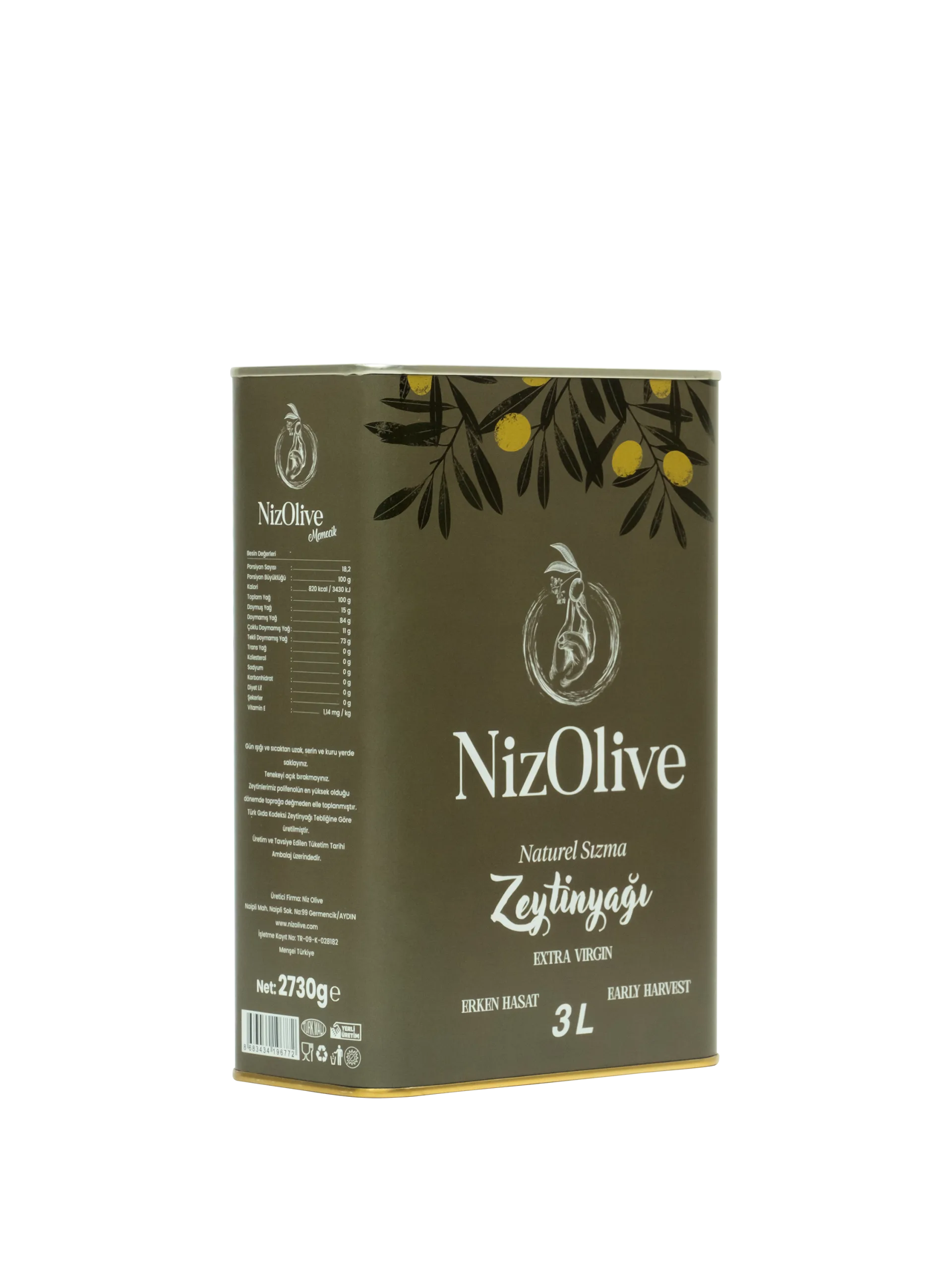 Memecik New Harvest Cold Pressed Olive Oil 3000 ML - Image 4