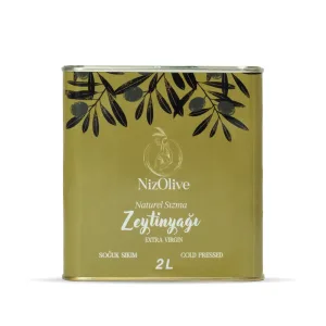 Memecik Soğuk Sıkım Naturel Sızma Zeytinyağı 2000 ML