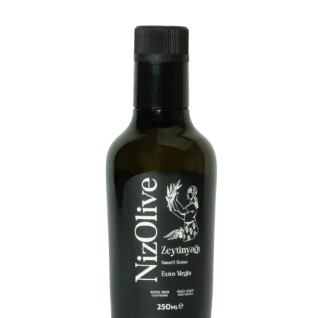 Memecik Yeni Hasat Soğuk Sıkım Zeytin Yağı 250 ML Siyah Şişe