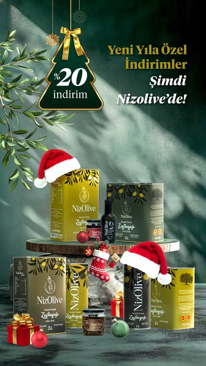 Nizolive zeytinyağı kampanya görseli